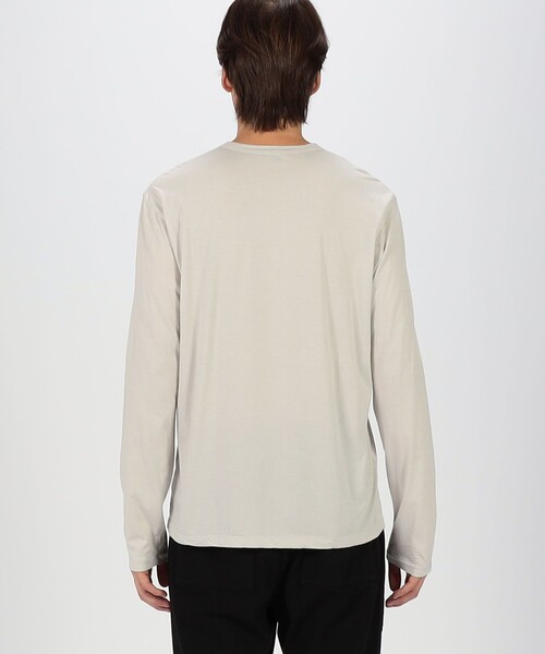 JAMES PERSE(ジェームスパース)の「リュクスジャージー ロングスリーブTシャツ MELJ3246(Tシャツ/カットソー・メンズ・ライトグレー・1)」の5枚目の写真