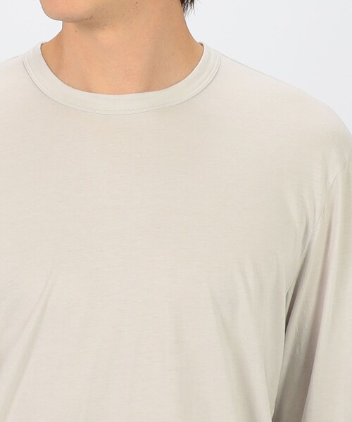 JAMES PERSE(ジェームスパース)の「リュクスジャージー ロングスリーブTシャツ MELJ3246(Tシャツ/カットソー・メンズ・ライトグレー・1)」の6枚目の写真