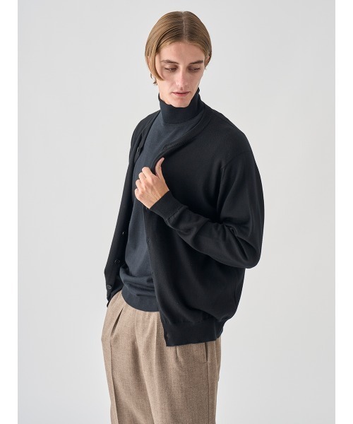 クルーネック長袖ニットカーディガン（カーディガン/ボレロ）｜JOHN