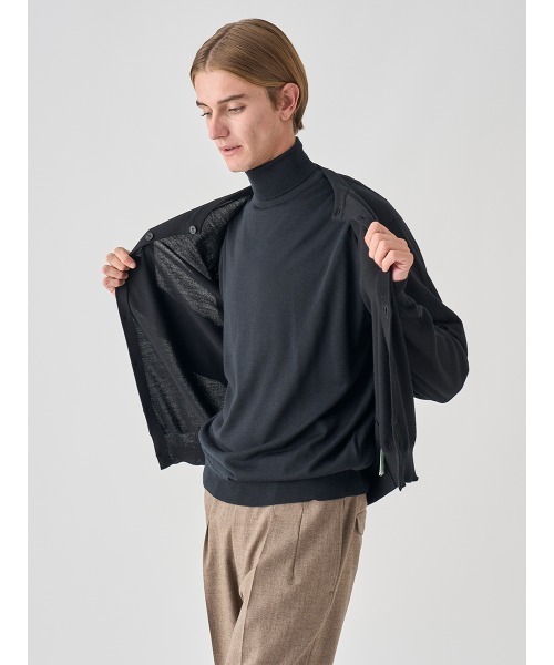 クルーネック長袖ニットカーディガン（カーディガン/ボレロ）｜JOHN