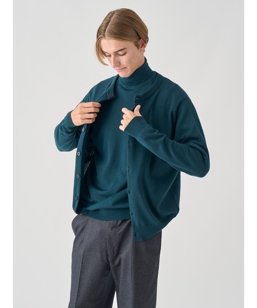 クルーネック長袖ニットカーディガン（カーディガン/ボレロ）｜JOHN