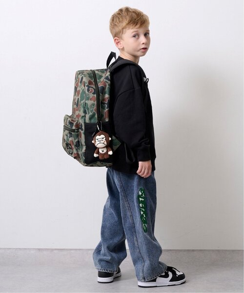 XLARGE KIDS(エクストララージキッズ)の「OGカモ柄バックパック(バックパック/リュック・キッズ・ブルー/ブラック/カーキ・F)」の18枚目の写真