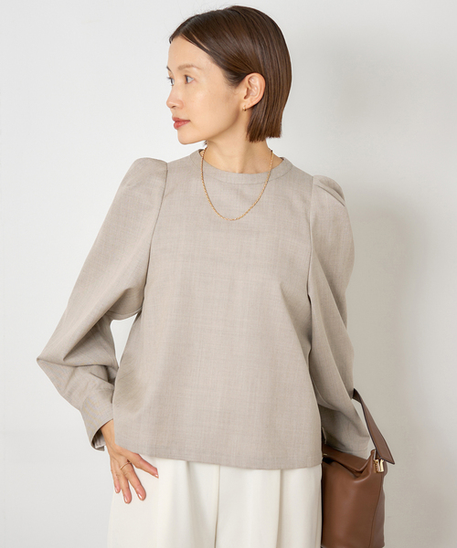 パフスリーブブラウス（シャツ/ブラウス）｜IENA（イエナ）の