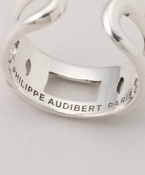 IENA(イエナ)の「PHILIPPE AUDIBERT/フィリップ・オーディベール BG3751 Maillon ring リング(リング・レディース・シルバー・FREE)」の3枚目の写真