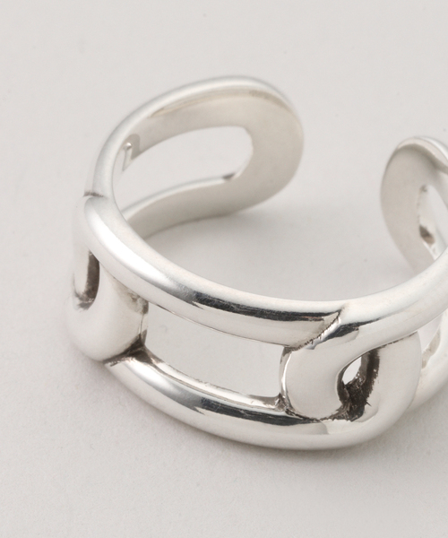 IENA(イエナ)の「PHILIPPE AUDIBERT/フィリップ・オーディベール BG3751 Maillon ring リング(リング・レディース・シルバー・FREE)」の4枚目の写真