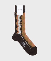 TAKEO KIKUCHI | 変形アーガイルソックス(ソックス/靴下)