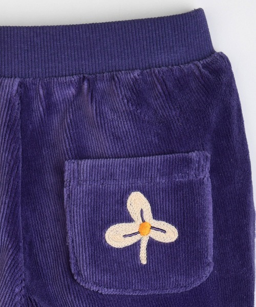 moimoln（モイモルン）の「コーデュロイブーツカットパンツ（その他パンツ・キッズ・パープル・90cm/100cm/110cm/120cm）」の9枚目の写真