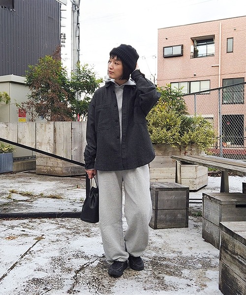 ふわりと裏毛ヴィンテージパーカー（パーカー）｜SOLAMONAT（ソラモナ