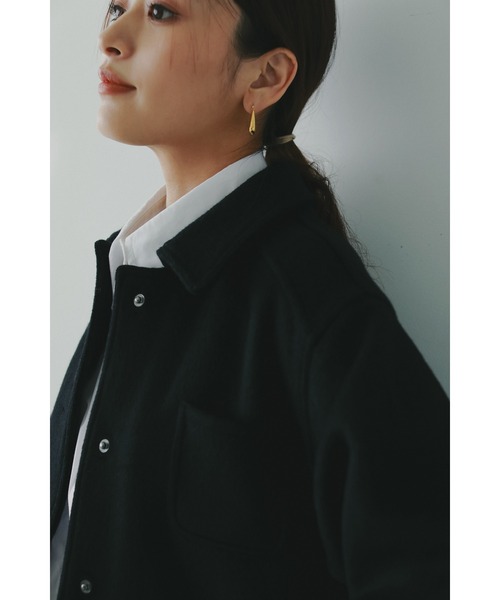 AJUGA.（アジュガ）の「モードフープピアス（ピアス（両耳用）・レディース・ゴールド・ONE SIZE）」の8枚目の写真