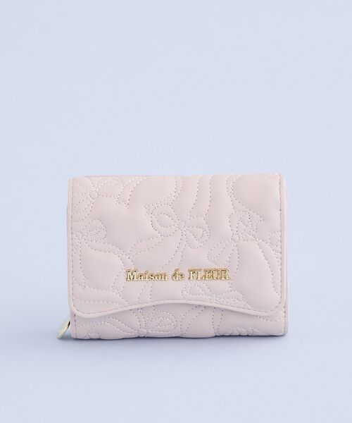リボンキルティングウォレット（財布）｜Maison de FLEUR（メゾンド