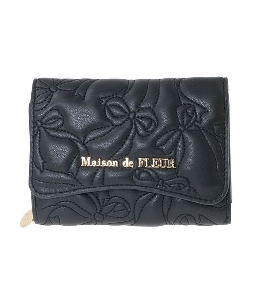 メゾン ド フルール（Maison de FLEUR）/リボンキルティングウォレット リボンキルティングウォレット（財布）｜Maison de FLEUR（メゾンド