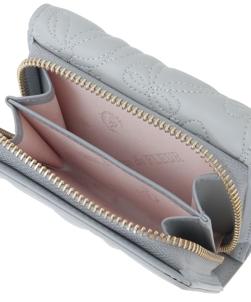 Maison de FLEUR(メゾンドフルール)の「リボンキルティングウォレット(財布・レディース・サックスブルー/ブラック/ピンク・FREE)」の15枚目の写真