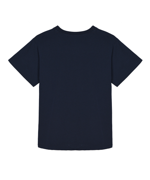 NICK&NICOLE(ニックアンドニコール)の「BIG BUTTERFLY SLEEVE TOP_NAVY WHITE(Tシャツ/カットソー・レディース・その他・FREE)」の6枚目の写真
