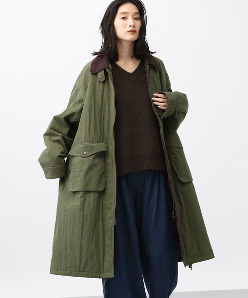 natural by clip》フィッシングロングコート（モッズコート）｜studio