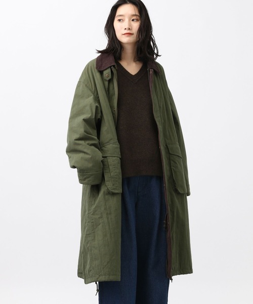 natural by clip》フィッシングロングコート（モッズコート）｜studio