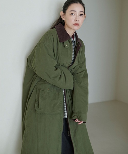 natural by clip フィッシングロングコート natural by clip》フィッシングロングコート（モッズコート）｜studio