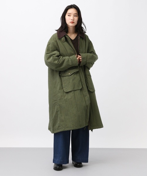 natural by clip》フィッシングロングコート（モッズコート）｜studio