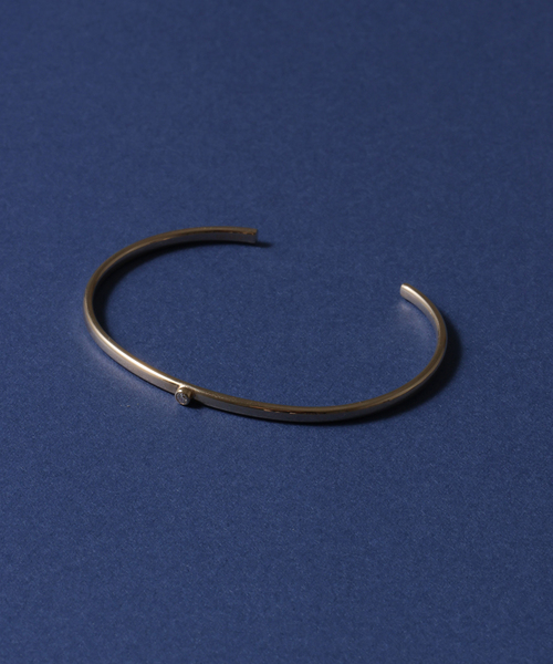 10th2.5パイプダイヤCガタバングル K10（ブレスレット）｜Lilas（リラ