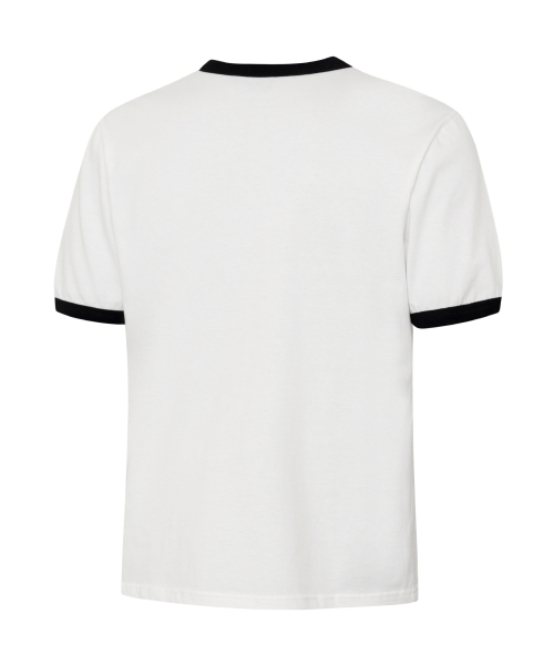 AAKAM(アーカム)の「Punch Boy Printed Ringer Top (Black)(Tシャツ/カットソー・レディース・その他・2/3/WOMENS)」の2枚目の写真