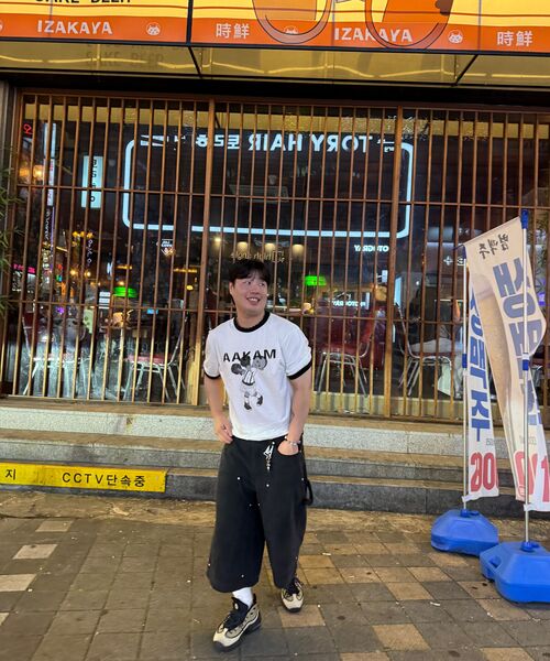 AAKAM(アーカム)の「Punch Boy Printed Ringer Top (Black)(Tシャツ/カットソー・レディース・その他・2/3/WOMENS)」の7枚目の写真