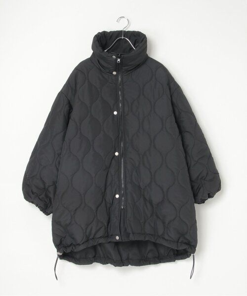 notch.(ノッチ)の「スタンドリバーシブルコート(その他アウター・レディース・ブラック/カーキ/ベージュ・M)」の5枚目の写真