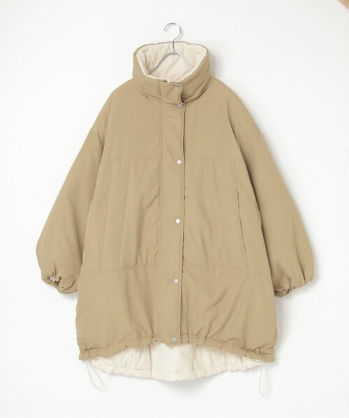 notch.(ノッチ)の「スタンドリバーシブルコート(その他アウター・レディース・ブラック/カーキ/ベージュ・M)」の8枚目の写真