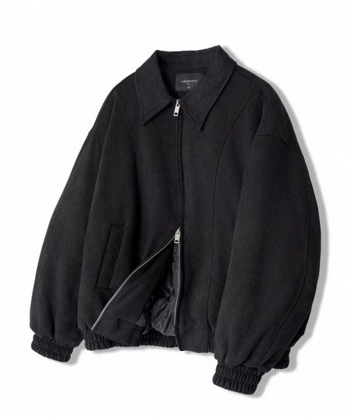 UNDEROFF（アンダーオフ）の「スエードパディッドブルゾンジャケットブラウン（ブルゾン・メンズ・ブラウン・MEDIUM/LARGE/X-LARGE）」の8枚目の写真