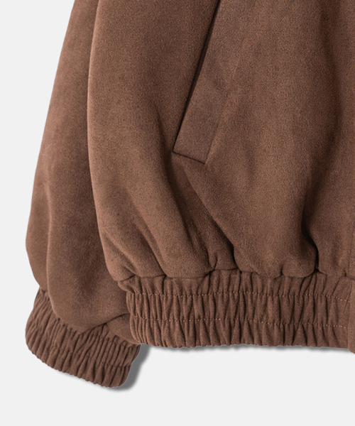 UNDEROFF（アンダーオフ）の「スエードパディッドブルゾンジャケットブラウン（ブルゾン・メンズ・ブラウン・MEDIUM/LARGE/X-LARGE）」の5枚目の写真