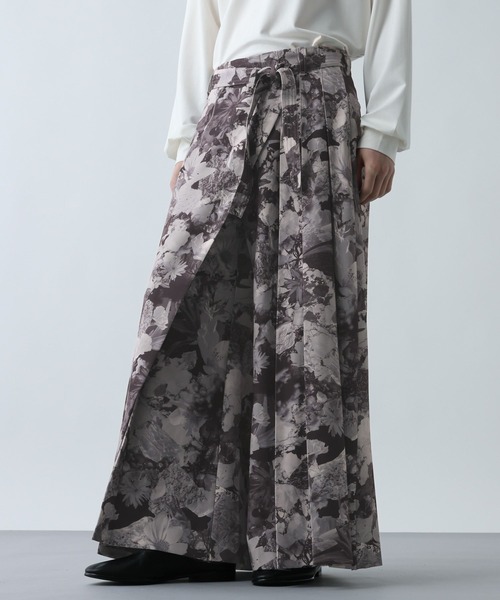 HARE（ハレ）の「YOSEレイヤードパンツ(HARE)（スラックス・メンズ・ブラック/グレー系その他/パープル・MEDIUM/SMALL）」の15枚目の写真