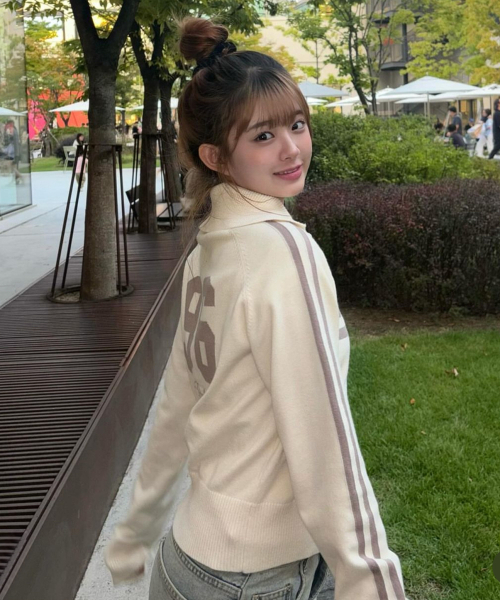 Sports 96 Full Zip Cardigan - Ivory（カーディガン/ボレロ