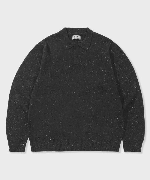GLW(ジーエルダブリュ)の「オーバーサイズボカシカラーニットチャコール(ニット/セーター・レディース・その他・SMALL/MEDIUM/LARGE)」の1枚目の写真