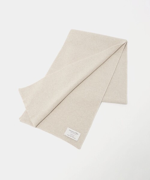 Johnstons of Elgin（ジョンストンズオブエルガン）の「【別注】＜Johnstons of Elgin＞ニット マフラー（マフラー・レディース・ライラック/レッド/ライトグレー/ベージュ・FREE）」の17枚目の写真