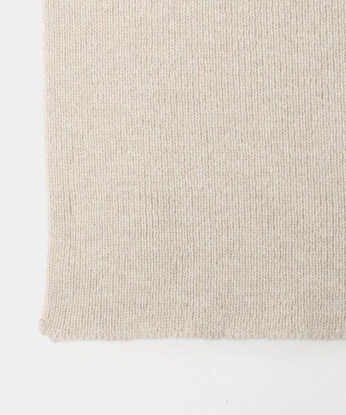 Johnstons of Elgin（ジョンストンズオブエルガン）の「【別注】＜Johnstons of Elgin＞ニット マフラー（マフラー・レディース・ライラック/レッド/ライトグレー/ベージュ・FREE）」の18枚目の写真