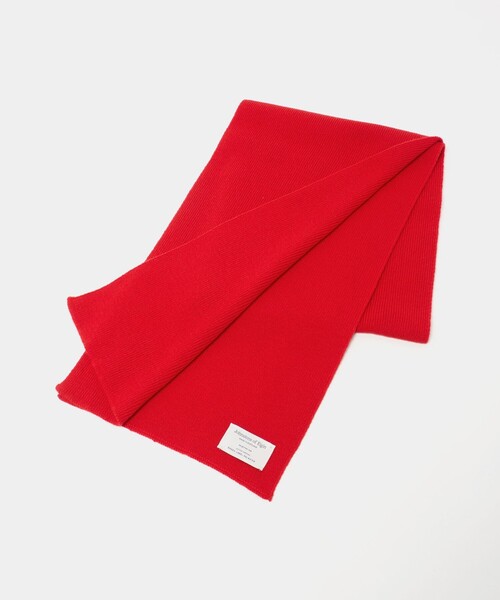 Johnstons of Elgin（ジョンストンズオブエルガン）の「【別注】＜Johnstons of Elgin＞ニット マフラー（マフラー・レディース・ライラック/レッド/ライトグレー/ベージュ・FREE）」の13枚目の写真