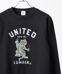 LUMBER プリントスウェット