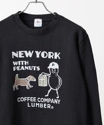 LUMBER プリントスウェット
