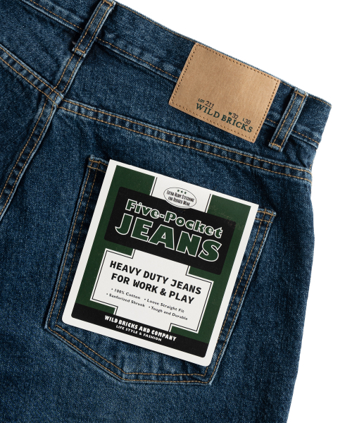 WILD BRICKS（ワイルドブリックス）の「LF FIVE POCKET JEANS [LOT. 211] (indigo)（デニムパンツ・メンズ・その他・X-LARGE/LARGE/MEDIUM）」の10枚目の写真