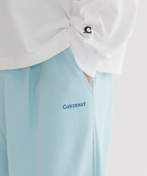 COVERNAT(カバーナット)の「セミワイドアセンティックスウェットパンツ スカイブルー(スウェットパンツ・レディース・その他・SMALL/MEDIUM/LARGE/X-LARGE)」の8枚目の写真