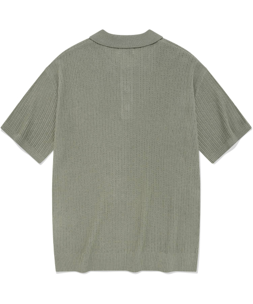COVERNAT(カバーナット)の「クロシェカラー ハーフニット カーキ(ニット/セーター・レディース・その他・X-LARGE/X-SMALL/XX-LARGE/LARGE/MEDIUM/SMALL)」の2枚目の写真