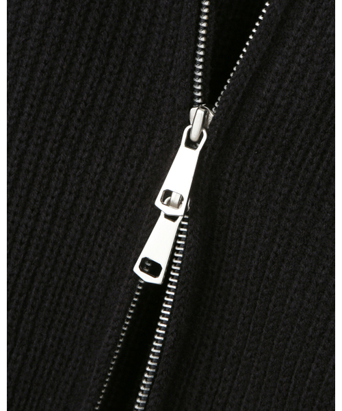 BESLOW(ビースロー)の「MILITARY KNIT ZIP-UP VEST BLACK(ベスト・メンズ・その他・SMALL/MEDIUM/LARGE/X-LARGE)」の5枚目の写真