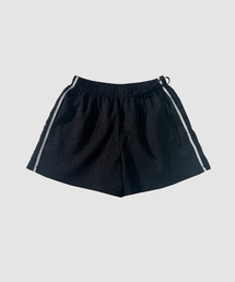 ERIN FLOWER SHORTS - BLACK