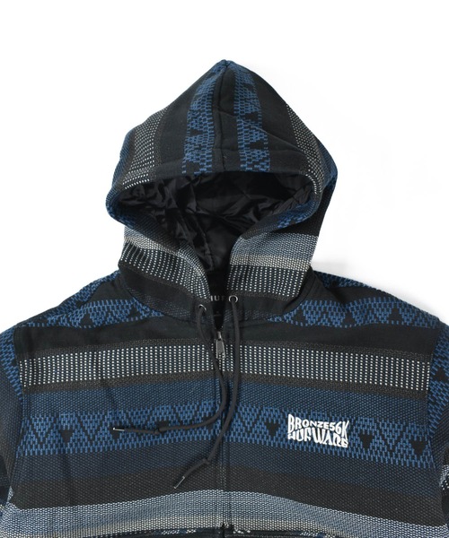 HUF（ハフ）の「●HUF×Bronze56K/ハフ×ブロンズ56ケイ●HUF X BRONZE BAJA WORK JACKET JK00468（ブルゾン・メンズ・マルチ・SMALL/X-LARGE/MEDIUM/LARGE）」の8枚目の写真