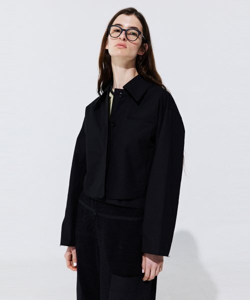 WNDERKAMMER(ブンダーカンマー)の「ローカットコットンジャンパー_ブラック(その他アウター・レディース・その他・MEDIUM/SMALL)」の10枚目の写真