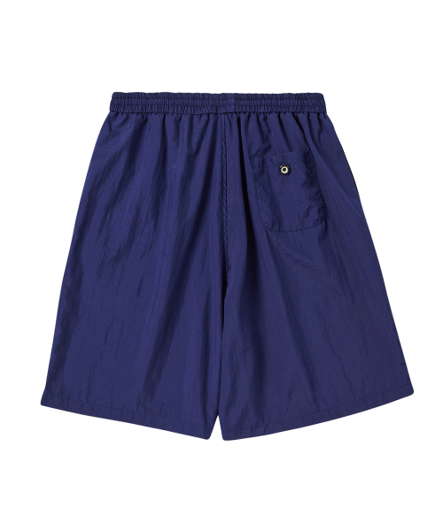 Beyond Closet（-）の「[COLLECTION LINE] ライトウェイトハンドドローイングナイロンバミューダパンツネイビー（その他パンツ・レディース・その他・LARGE/SMALL）」の2枚目の写真