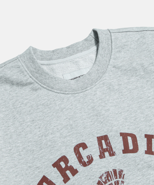 ESPIONAGE（エスピオナジ）の「Knight Mascot Heavyweight Sweatshirt Grey（スウェット・レディース・その他・MEDIUM/LARGE/X-LARGE）」の4枚目の写真