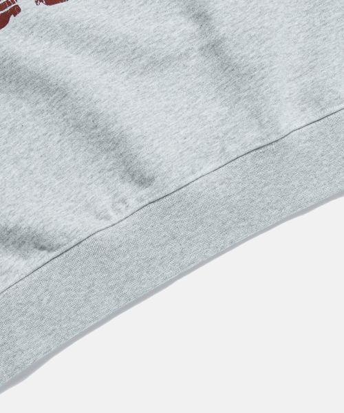 ESPIONAGE（エスピオナジ）の「Knight Mascot Heavyweight Sweatshirt Grey（スウェット・レディース・その他・MEDIUM/LARGE/X-LARGE）」の7枚目の写真