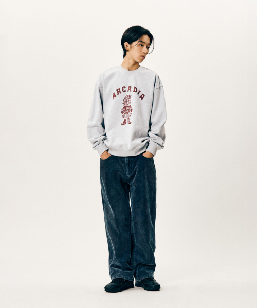 ESPIONAGE（エスピオナジ）の「Knight Mascot Heavyweight Sweatshirt Grey（スウェット・レディース・その他・MEDIUM/LARGE/X-LARGE）」の10枚目の写真