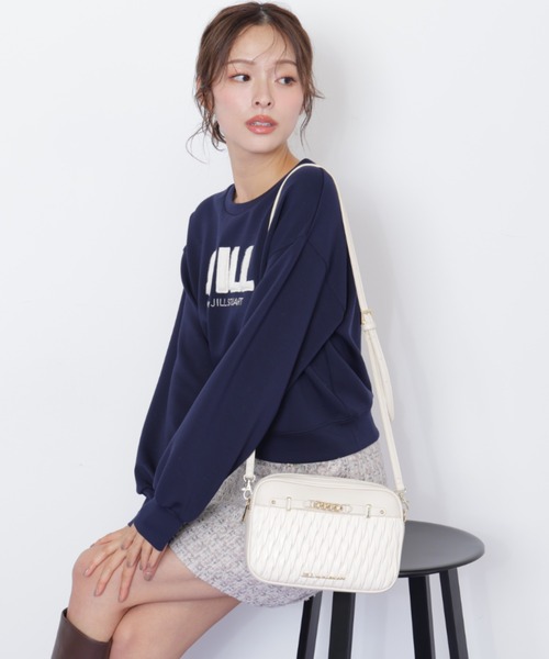 JILL by JILL STUART(ジルバイジルスチュアート)の「【お気に入り登録25,000件超え】パフィーポシェット(ショルダーバッグ・レディース・ホワイト/ブラック・FREE)」の13枚目の写真