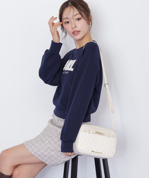 JILL by JILL STUART(ジルバイジルスチュアート)の「【お気に入り登録25,000件超え】パフィーポシェット(ショルダーバッグ・レディース・ホワイト/ブラック・FREE)」の12枚目の写真