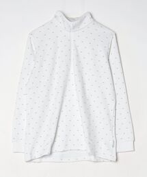 TIGORA（ティゴラ）の「ティゴラ TIGORA アイヒートハーフジップシャツ柄WH（シャツ/ブラウス）」